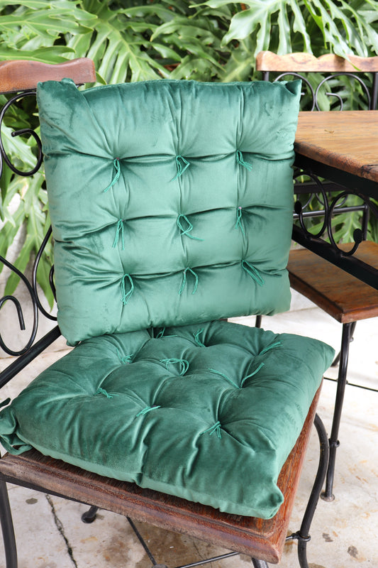 Almofada para Cadeira Futon Verde Musgo