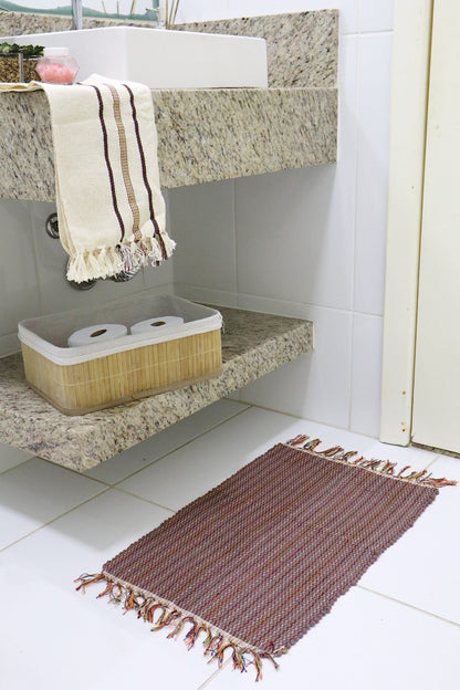 Kit 2 Peças de Lavabo Comum Marrom