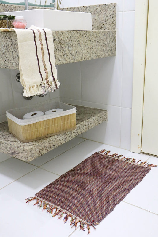 Kit 2 Peças de Lavabo Comum Marrom