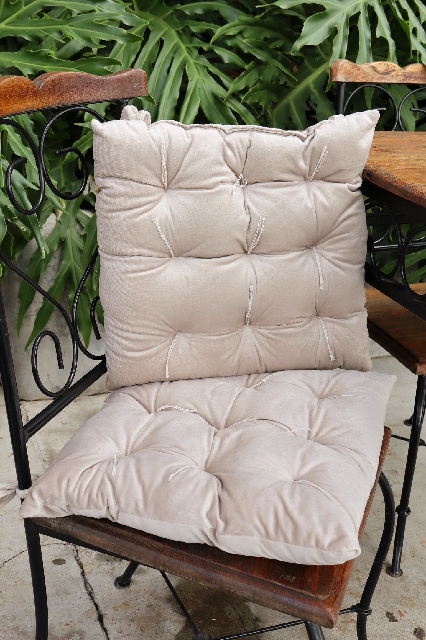 Almofada para Cadeira Futon Bege