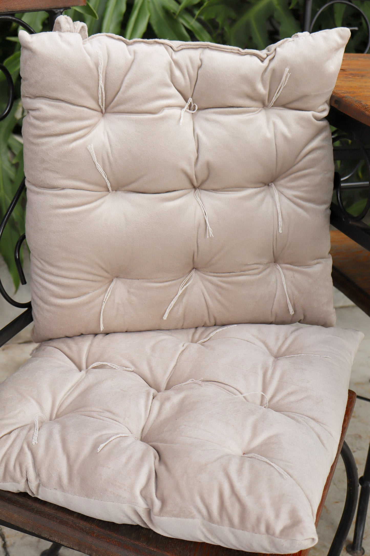 Almofada para Cadeira Futon Bege