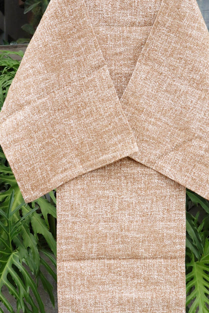 Jogo de Passadeira Algodão Mesclado Bege