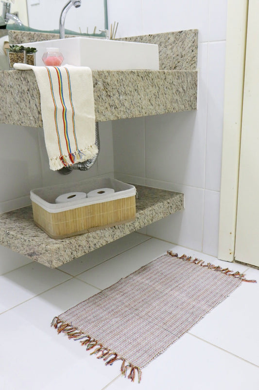 Kit 2 Peças de Lavabo Comum Mesclado Cru