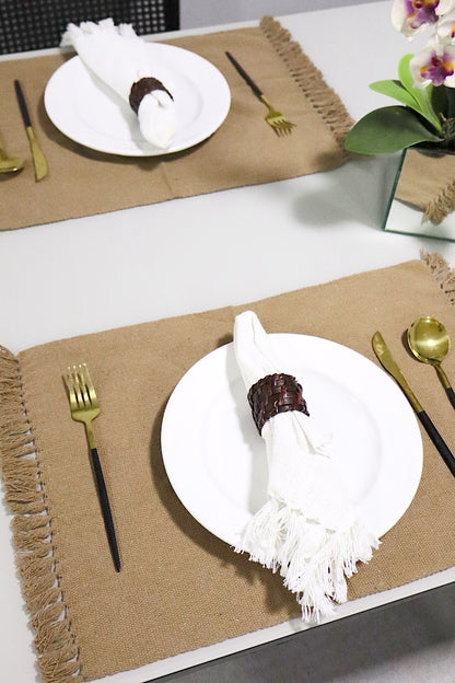 Par Jogo Americano Linha Café com Leite