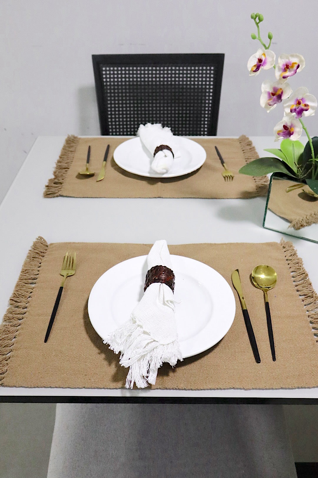 Par Jogo Americano Linha Café com Leite