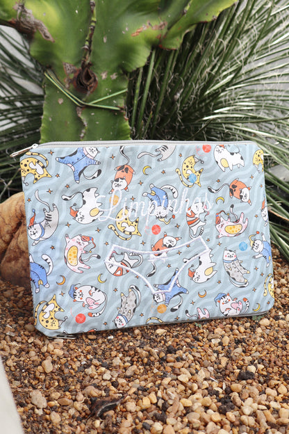Necessaire Porta Calcinha Limpinha Sujinha P Gatos