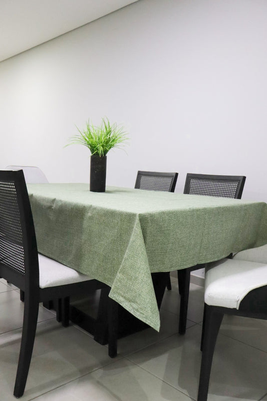Toalha de Mesa Impermeável Mesclada Verde 1,45mx2,2m
