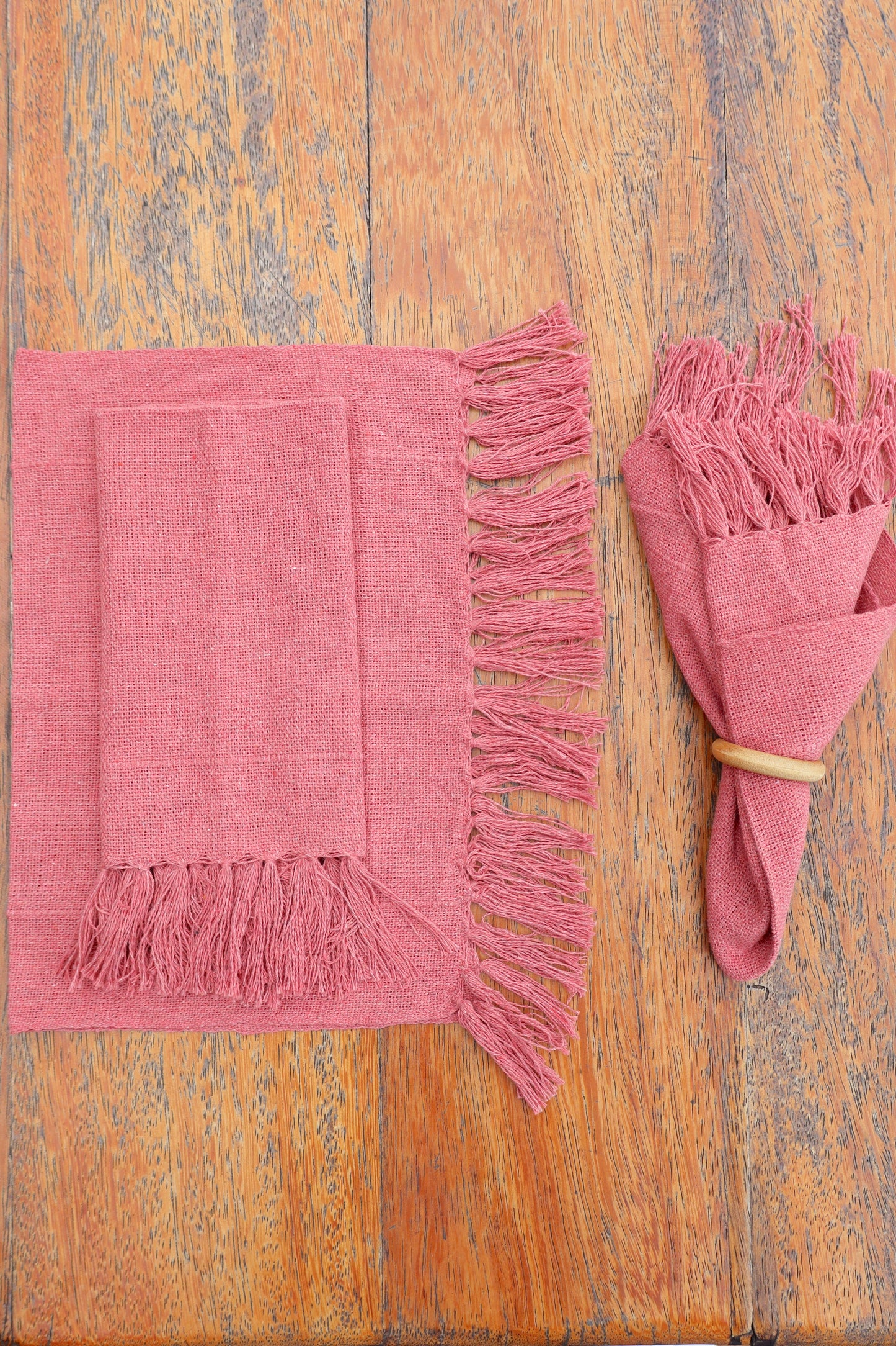 Guardanapo Algodão Rosa Seco 30x40cm