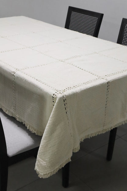 Toalha De Mesa Retalho Chita Bainha 2,20x1,40m