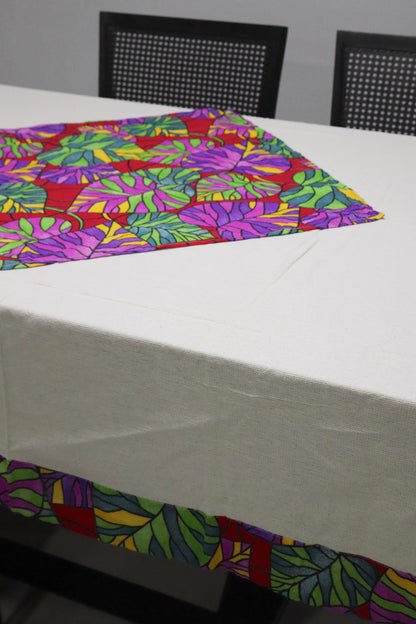 Toalha De Mesa Chita com Composê Geométrica 1,5mx3,0m
