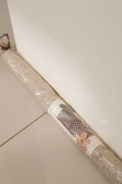 Peso Porta Cobra Juta Bege e Marrom 80cm
