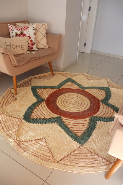 Tapete Sisal Redondo 2,0m