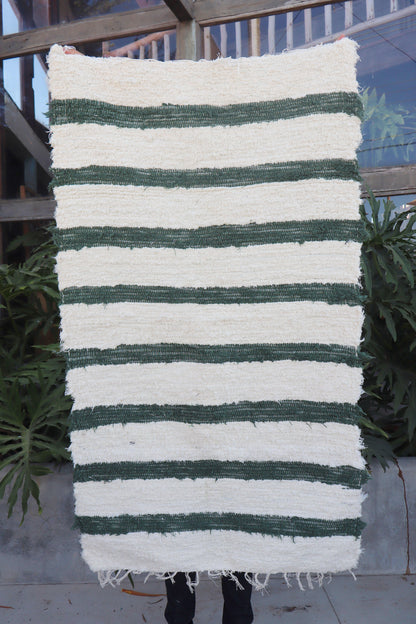Tapete Médio Felpudo Verde 0,80x1,50m