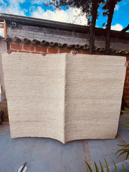 Tapete Sisal Cru Liso 2,00x3,00m