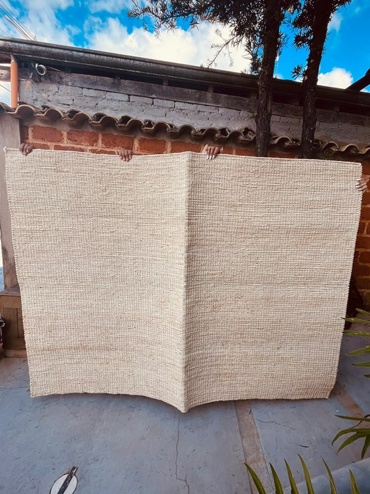 Tapete Sisal Cru Liso 2,00x3,00m