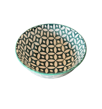 Bowl Decorativo em Cerâmica Verde P