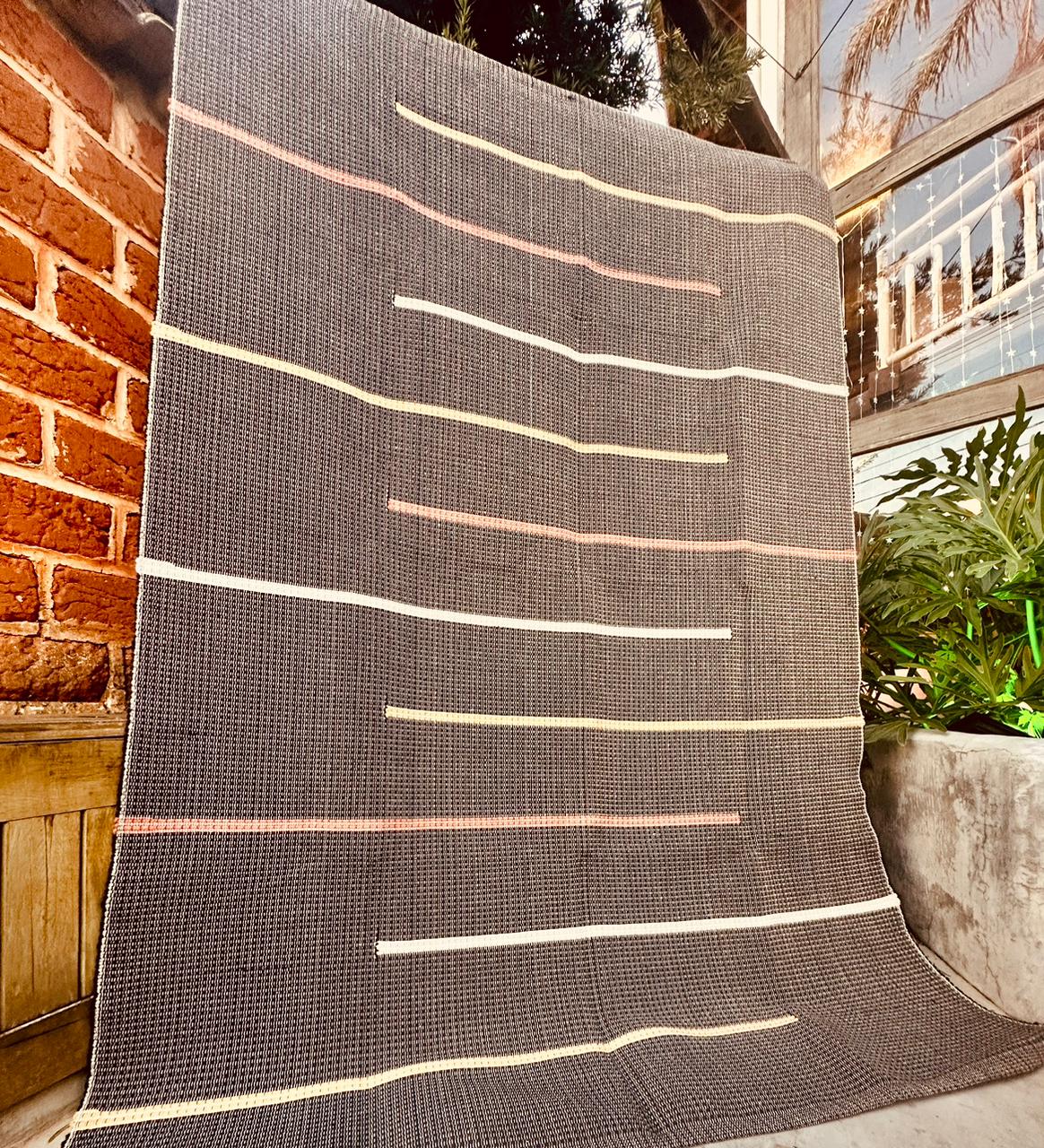Tapete em Linha Capri Preto 2,00x2,50m
