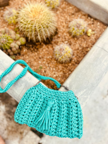 Bolsa Crochê Sanfoninha Tifanny