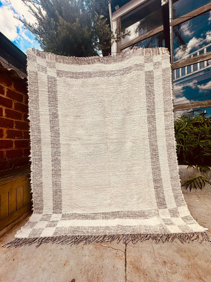 Tapete Algodão Felpudo Dupla Face Mesclado 2,00x2,50m