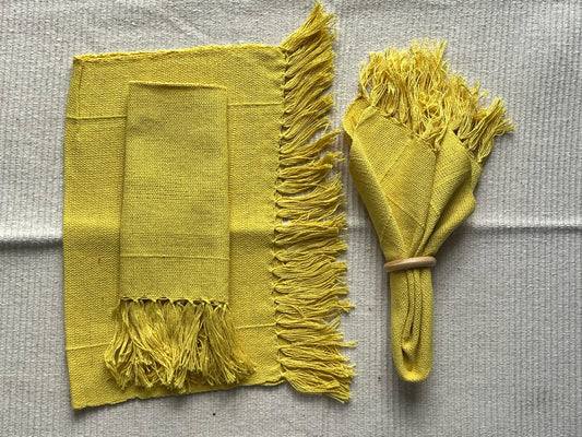 Guardanapo Algodão Amarelo 30x40cm