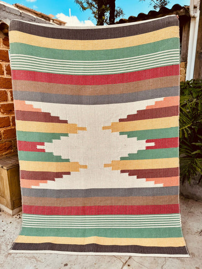 Tapete de Bico Cru Linha Colorido 2,00x3,00m