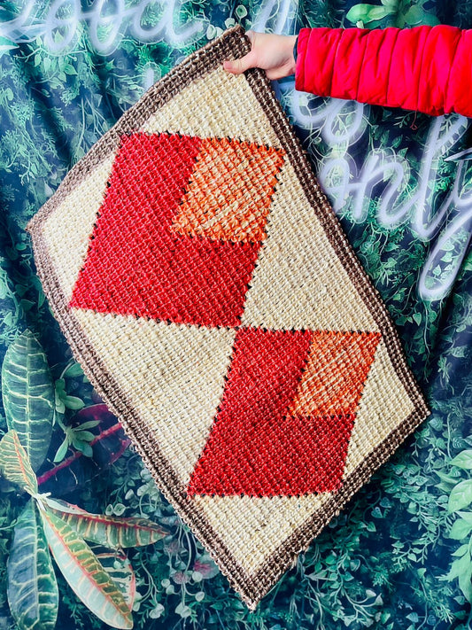 Kit 2x Capacho Sisal 0,5x0,8m