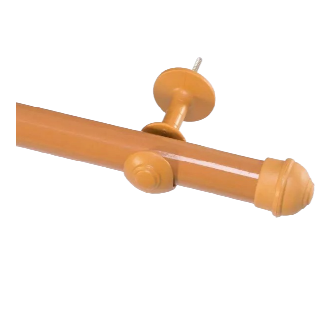 Kit Varão Bastão PVC Caramelo 4,00m