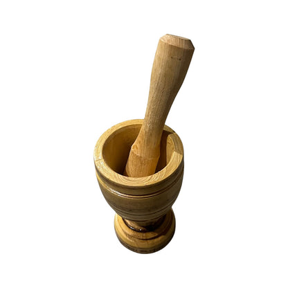 Pilão de Madeira com Socador P