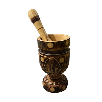 Pilão de Madeira com Socador G