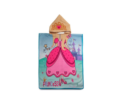 Poncho Kids com Capuz Infantil 115cm x 50cm Saída de Praia