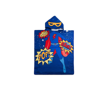 Poncho Kids com Capuz Infantil 115cm x 50cm Saída de Praia