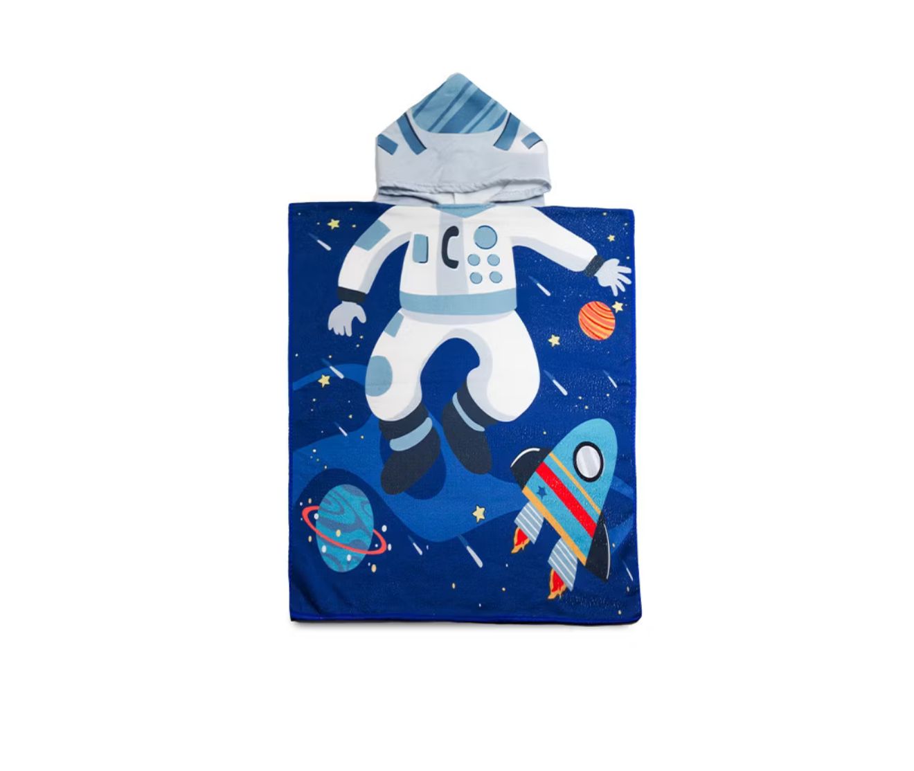 Poncho Kids com Capuz Infantil 115cm x 50cm Saída de Praia