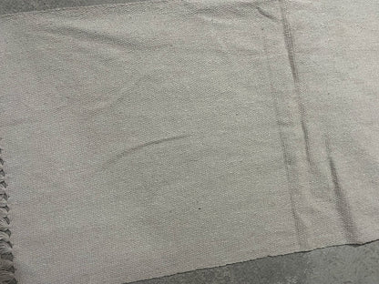 Caminho de Mesa Algodão Bege Liso 1,5m