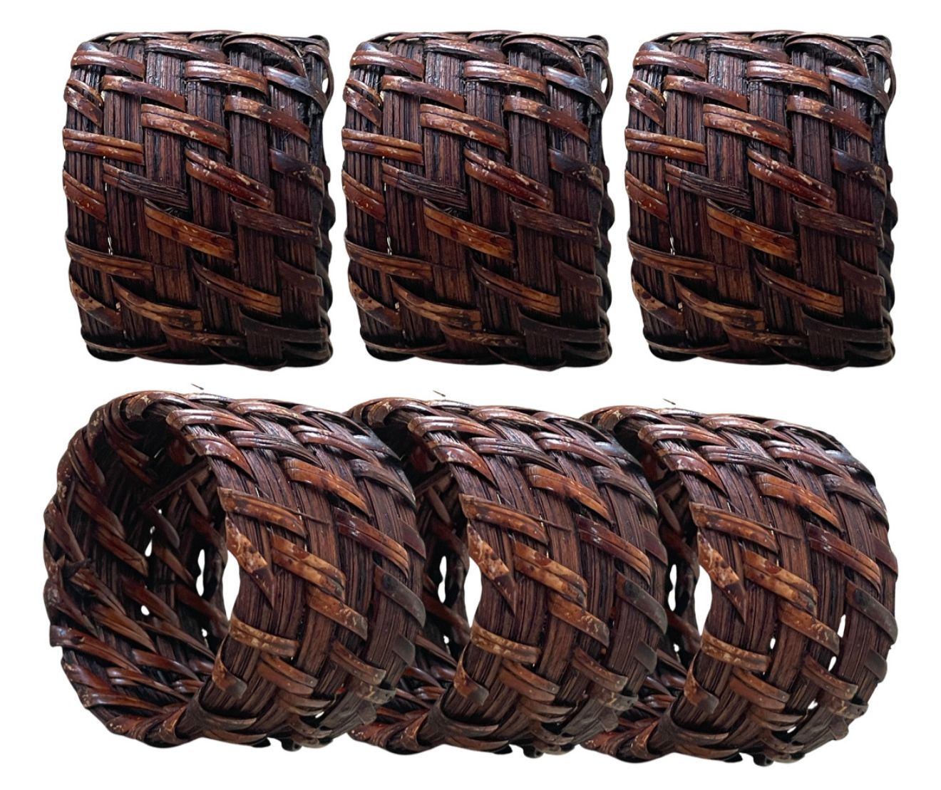 Argola Porta Guardanapo Fibra Rattan