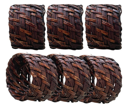 Argola Porta Guardanapo Fibra Rattan