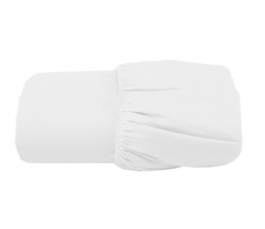 Lençol Avulso Com Elástico Micropercal Casal Branco