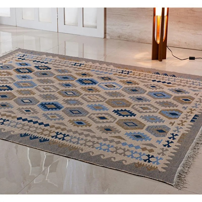 Tapete Kilim Antep 2,00x3,00m Azul DES 003