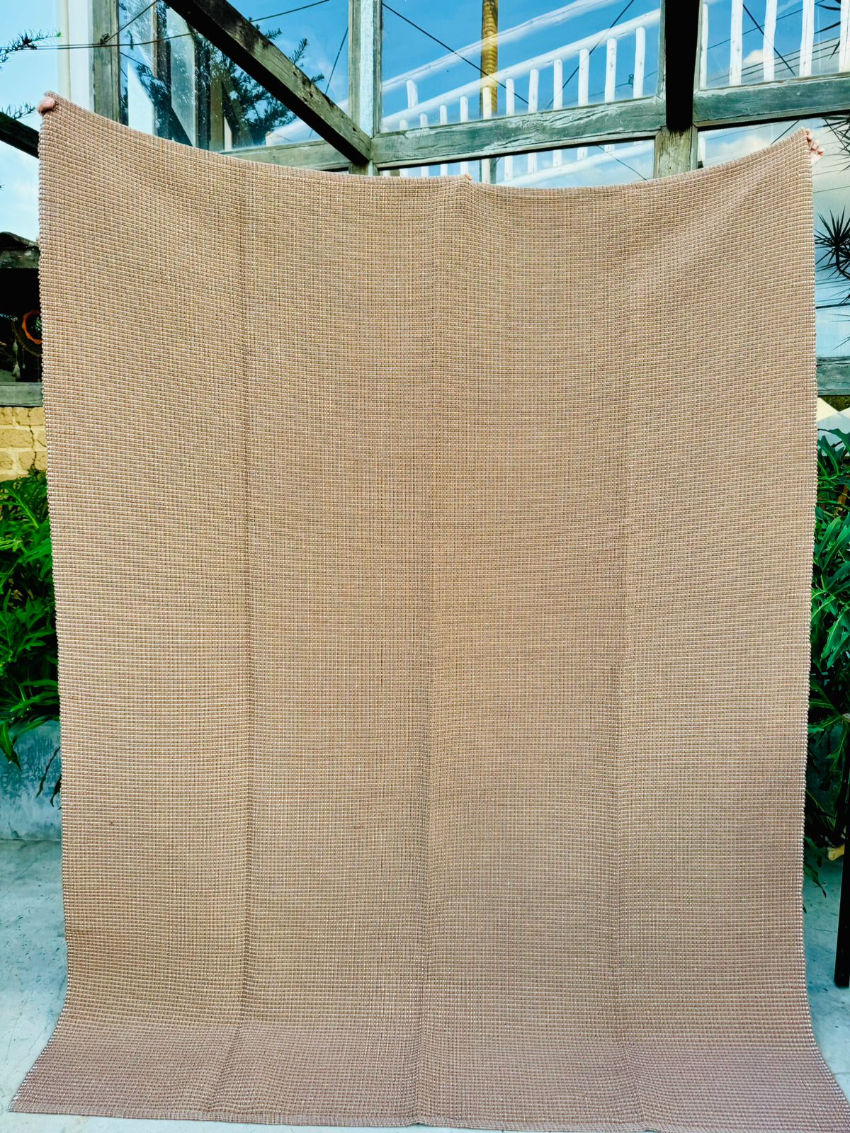 Tapete em Linha Mesclado Marrom 2,00x2,50m