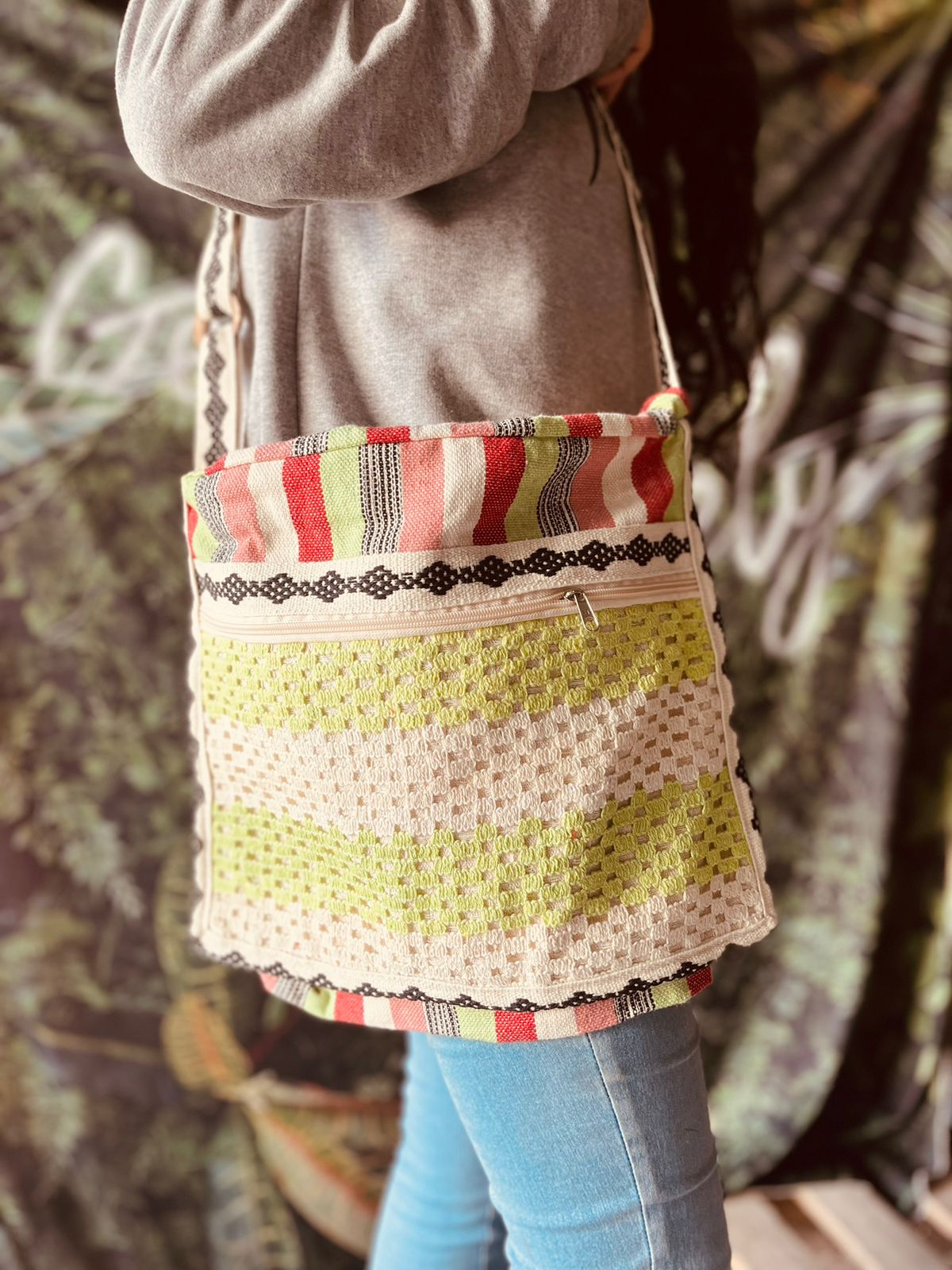 Bolsa Transversal Verde