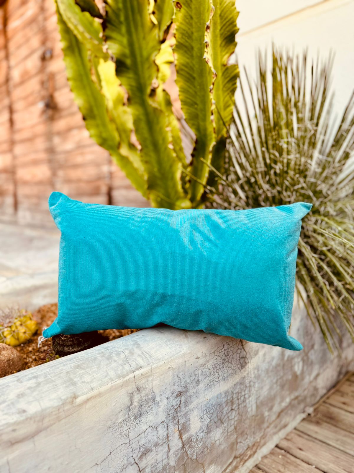 Capa de Almofada Retangular Suede Lisa Tifanny - 30x50