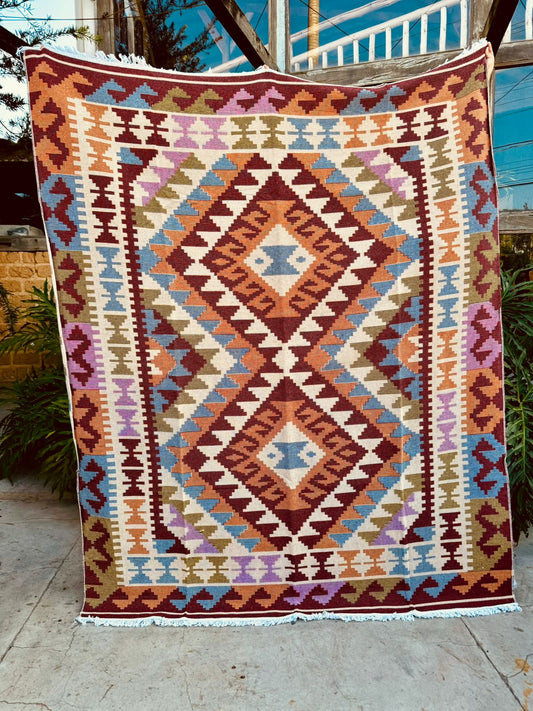 Tapete Kilim Sivas 2,40x3,00m Dupla Face
