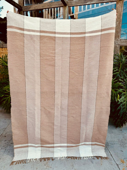 Tapete em Malha Moldura bege Claro 1,50x2,00m