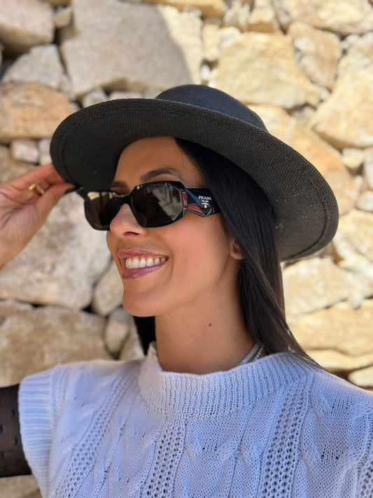 Chapéu de Juta Cartola Preto