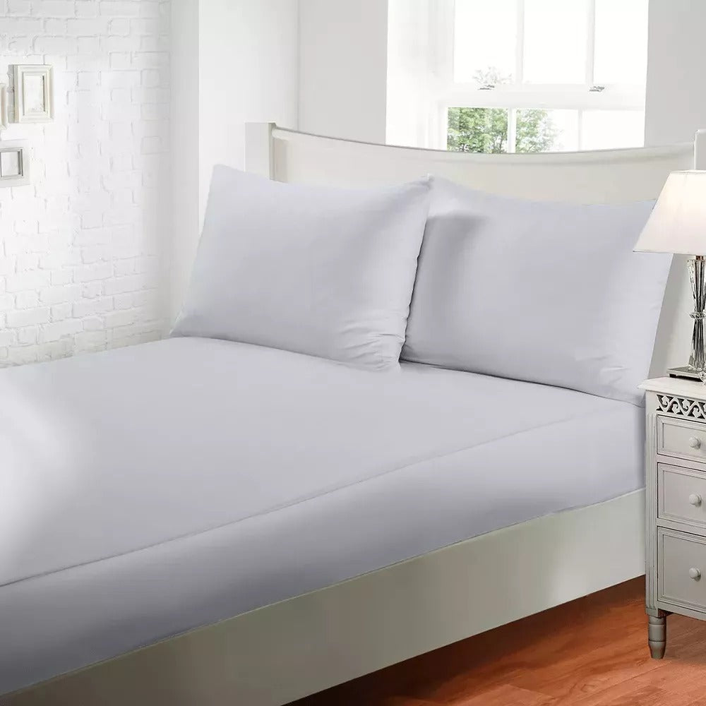 Jogo de Cama Jolitex Lençol Queen 3 Peças Cinza