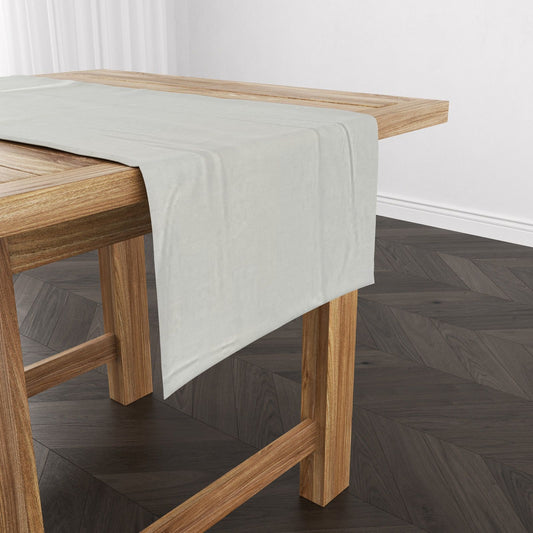 Caminho de Mesa Oxford Liso Branco
