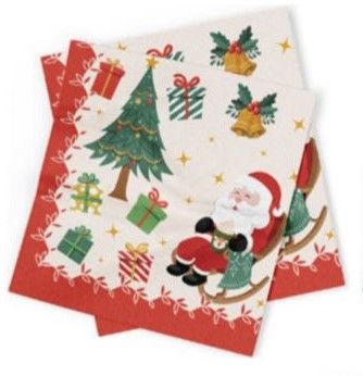 Guardanapo Natal de Tecido