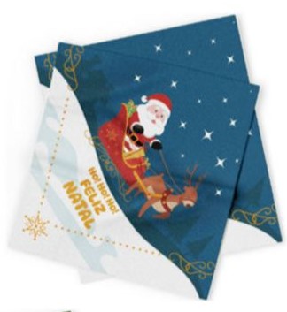 Guardanapo Natal de Tecido