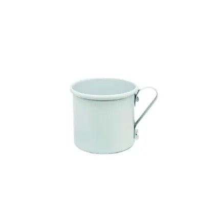 Caneca Colorida Alumínio Branca