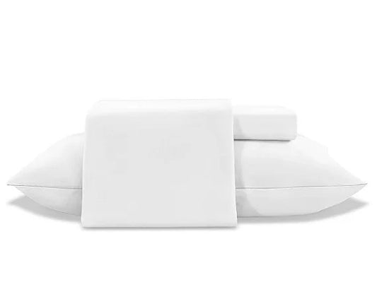 Jogo de Cama Jolitex Lençol Queen 3 Peças Branco Liso