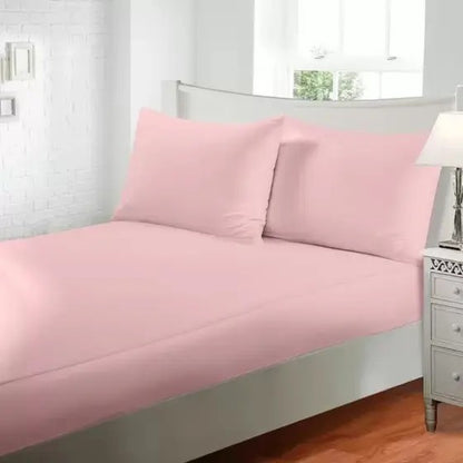 Jogo de Cama Jolitex Lençol Casal 3 Peças Rosa